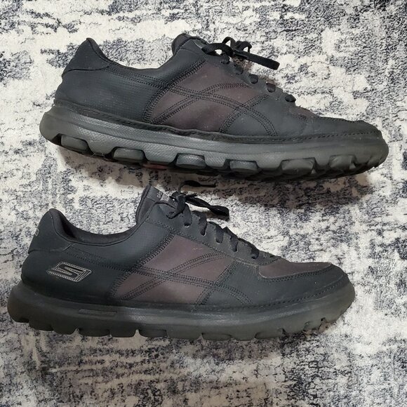 Skechers on-the-go Men's Shoes size 12 in Black - Picture 1 of 10